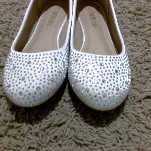 sparkling flats (WORN ONCE!) - Picture 6 of 6